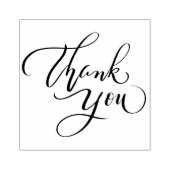 Kalligraphie Danke Briefmarke Gummistempel (Prägung)