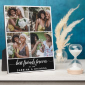 Kalligraphie Die besten Freunde für immer FotoColl Fotoplatte (Seite)