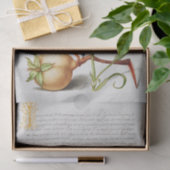 Kalligraphie (Dragonfly, Carnation & Birne) Seidenpapier (Geschenk)