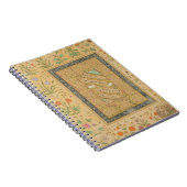 Kalligraphie durch das iranische Vorlagenali Notizblock (Rechte Seite)