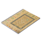 Kalligraphie durch das iranische Vorlagenali Notizblock (Linke Seite)