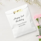 Kalligraphie einfach minimale glückliche 2. Geburt Geschenktütchen (Versiegelt)