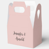 Kalligraphie Elegant Niedlich Schlicht Geschenkschachtel (Offen)