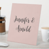 Kalligraphie Elegant Niedlich Schlicht Sockelschild (In Situ)