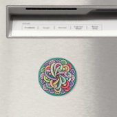 Kalligraphie, Handschrift Magnet (In Situ (Geschirrspüler))