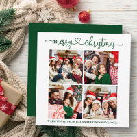 Kalligraphie Herzens Weihnachten 4 Foto Grüner Pla