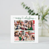 Kalligraphie Herzens Weihnachten 4 Foto Grüner Pla (Stehend Vorderseite)