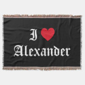 Kalligraphie I Liebe Alexander Decke (Vorderseite)
