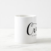 Kalligraphie Kaffeetasse (Mittel)