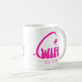 Kalligraphie Kaffeetasse (VorderseiteRechts)