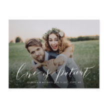 Kalligraphie Liebe ist Aufschub des Fotos von Pati