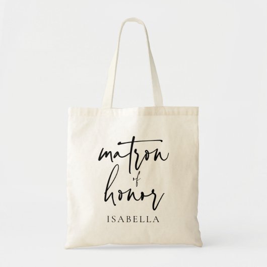 Kalligraphie-Matron der Ehrenchic-Gastgeschenk Hoc Tragetasche (Vorne)