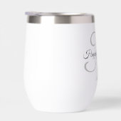 Kalligraphie-Monogramm glücklicherweise je nach Pa (Rechts)