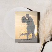 Kalligraphie Save the Date Kalender