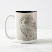 Kalligraphie-Tasse Zweifarbige Tasse (Links)