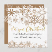 Kalligraphie und SVG Schneeflocken Es ist Ihre Wei (Vorne/Hinten)