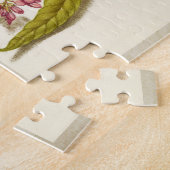 Kalligraphie vergoldete anfängliche Vintage Pflanz Puzzle (Seite)