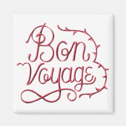 Kalligraphieaufkleber Magnet (Vorne)