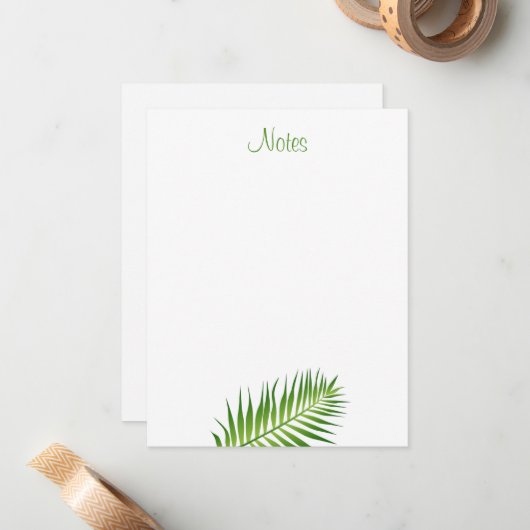 Kalligraphierte Palm-Blätter für die Vorlage von S (Vorderseite/Rückseite Beispiel)