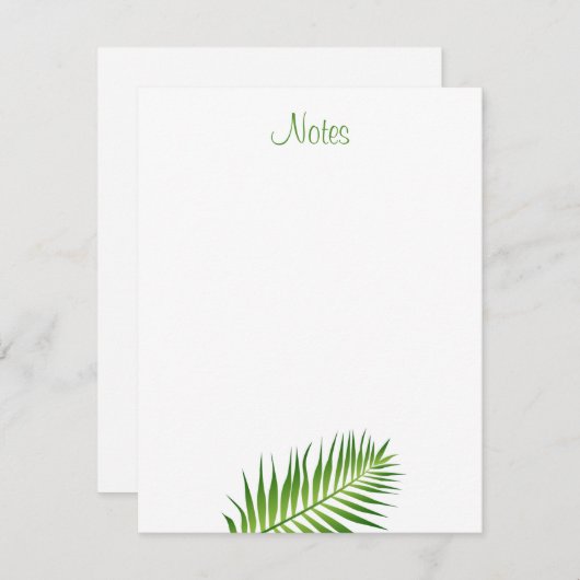 Kalligraphierte Palm-Blätter für die Vorlage von S (Vorne/Hinten)