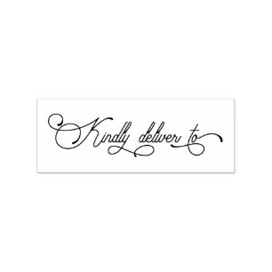 Kalligraphieskript Gummistempel
