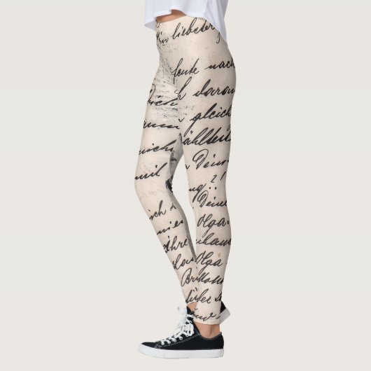 Kalligraphische Leggings (Links)