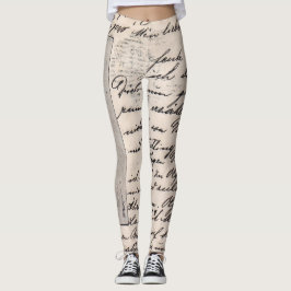 Kalligraphische Leggings