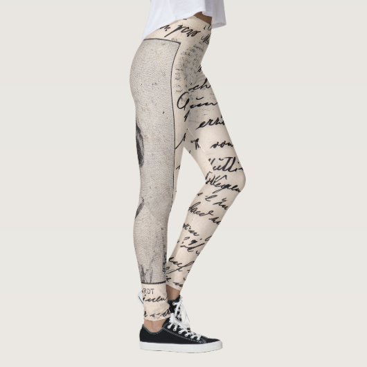 Kalligraphische Leggings (Rechts)