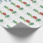 Kalligraphische Skripte Phantastische Mama Muttert Geschenkpapier (Ecke)