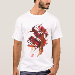 Kalligraphische T-Shirt Entwürfe