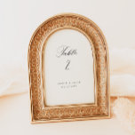 Kalligraphische Tischnummern, die Rezeptionsdekora Tischnummer<br><div class="desc">Dekorieren Sie die Tische bei Ihrer Hochzeit oder Veranstaltung und helfen Sie Ihren Gästen,  ihren Platz mit unseren Papierkarten für die Tischnummer zu finden. Dieser Artikel ist Teil unserer Goldie Kollektion G100,  bitte kaufen Sie unseren Shop für passende Produkte.</div>