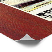 Kalliope! 1874 Werbeplakat Poster (Ecke)