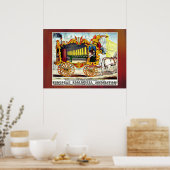 Kalliope! 1874 Werbeplakat Poster (Küche)