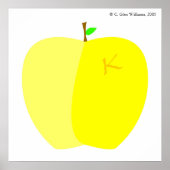 Kallixti Apple Poster (Vorne)