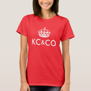 KALM HALTEN und BEACHTEN - Hintergrund ändern T-Shirt