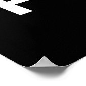 KALM IST MEIN SUPER POWER. POSTER (Ecke)