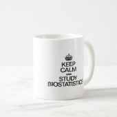 KALM UND STUDIERENDE BIOSTATISTIKEN behalten Kaffeetasse (VorderseiteRechts)