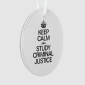 KALM UND STUDIERENDE STRAFGERICHTSPRECHUNG behalte Ornament (Vorderseite)