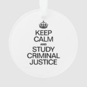 KALM UND STUDIERENDE STRAFGERICHTSPRECHUNG behalte Ornament (Rückseite)