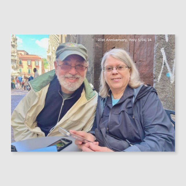 Kalman-Jubiläum-Magnetkarte Magnetkarte (Vorderseite)