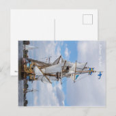 Kalmar Nyckel Postkarte (Vorne/Hinten)