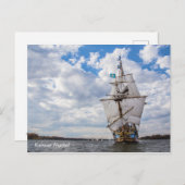 Kalmar Nyckel Postkarte (Vorne/Hinten)