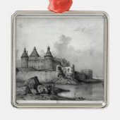 Kalmar Schloss Silbernes Ornament (Vorne)