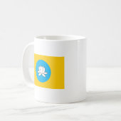 Kalmückien kennzeichnen Tasse (Vorderseite Links)