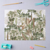 Kalmus-Palme-Wedel-Blätter-Frucht-Seidenpapier Seidenpapier (Basteln)