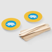 Kalmykia Flag Fächer (Non-assembled)