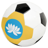 Kalmykia Flag Fußball (Dreiviertel)