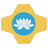 Kalmykia Flag Fußball (Flach)