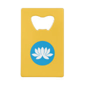 Kalmykia Flag Geldbeutel Flaschenöffner (Rückseite)