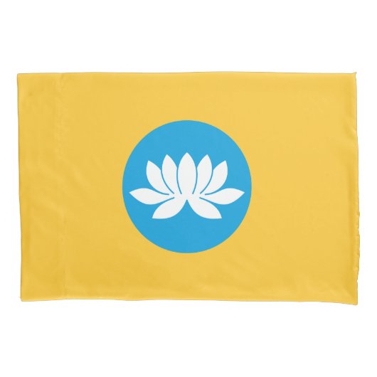 Kalmykia Flag Kissenbezug (Vorderseite)